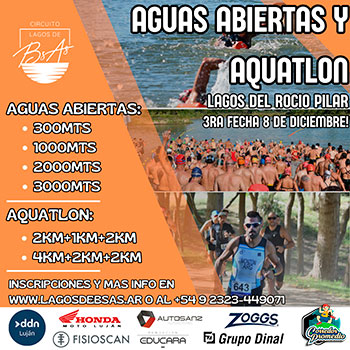 Aguas Abiertas y Aquatlón Lagos del Rocío