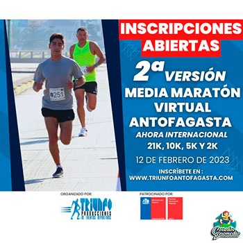 Media Maratón Virtual Antofagasta