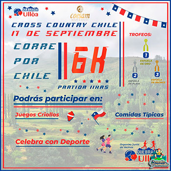 Cross Country Corre por Chile