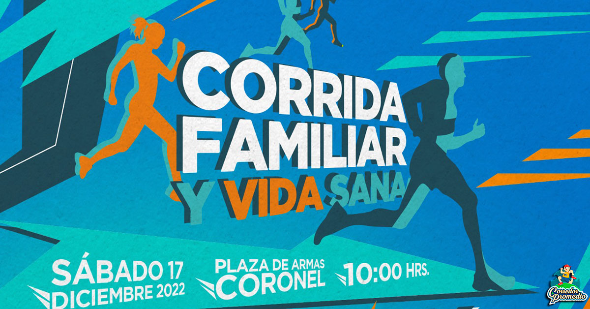 Corrida Familiar Y Vida Sana Coronel Corredor Promedio 