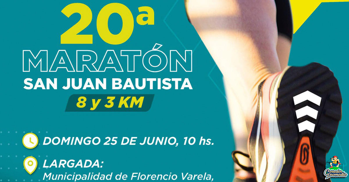 MARATÓN SAN JUAN BAUTISTA Corredor Promedio