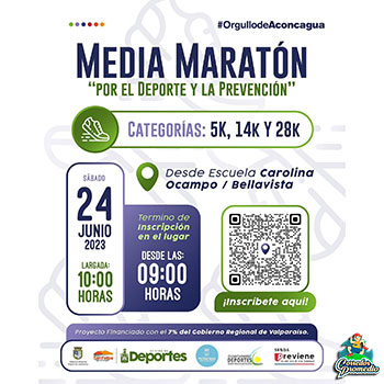 Media Maratón por el Deporte y la Prevención