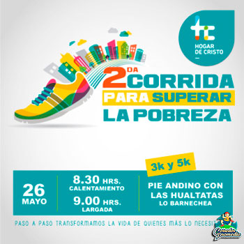 Corrida para Superar la Pobreza Hogar de Cristo