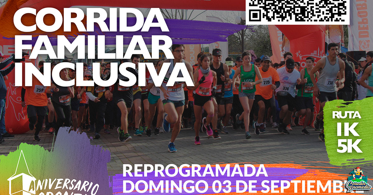 Corrida Familiar Inclusiva Aniversario Coronel Corredor Promedio 