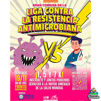 Gran Corrida de la Liga contra la Resistencia Antimicrobiana