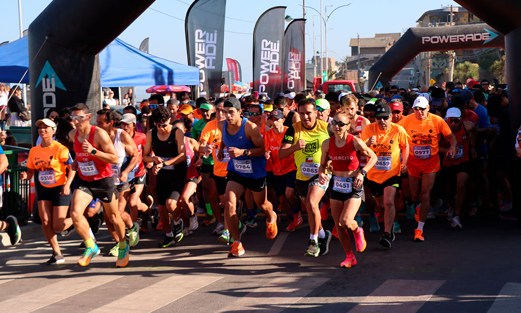 Carlos Pereira y Érica Winter fueron los ganadores en los 10K Concón