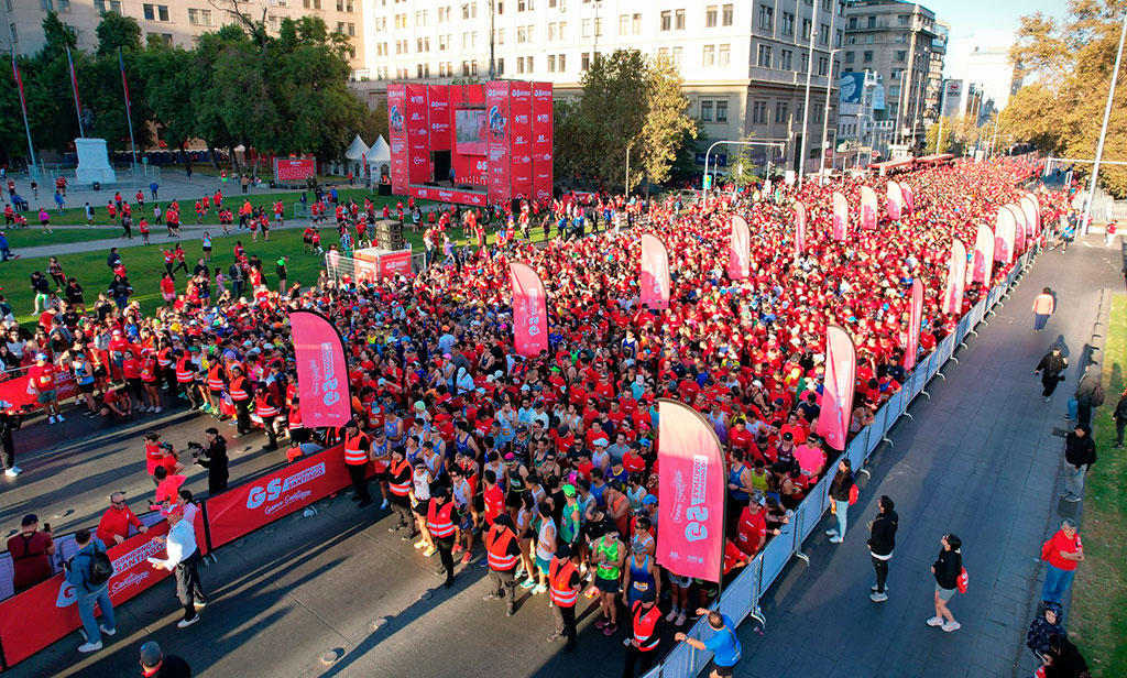 Exitosa segunda edición de Corrida Gana Santiago