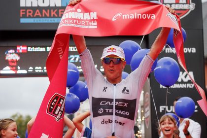 Kristian Blummenfelt se corona campeón del IRONMAN Europeo en Frankfurt