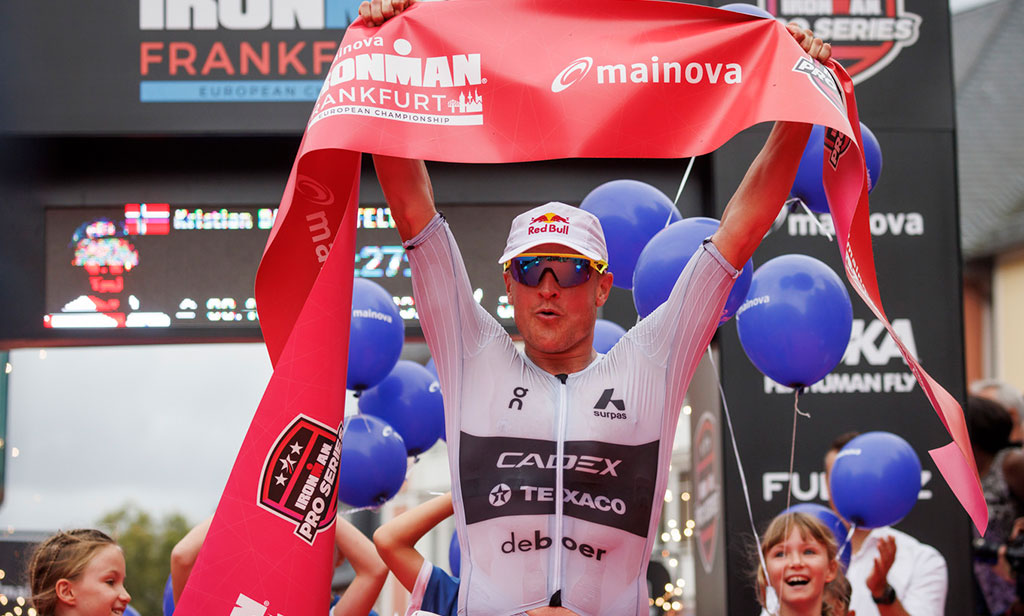 Kristian Blummenfelt se corona campeón del IRONMAN Europeo en Frankfurt