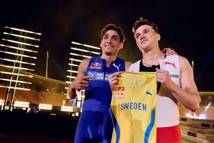 Mondo Duplantis derrota a Karsten Warholm en electrizante duelo de 100 metros