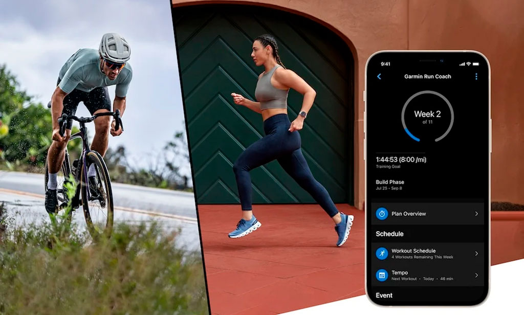 Garmin lanza nuevas actualizaciones para dispositivos y planes de entrenamiento personalizados