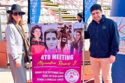 Destacados atletas participarán en el IV Meeting Atlético Alejandra Ramos en Curicó