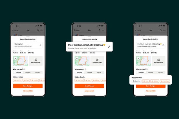 Strava lanza la función Quick Edit para personalizar actividades de manera rápida