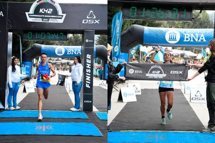 Jonathan Castillo y Rosa Godoy reyes del Sudamericano de Trail en la distancia Classic