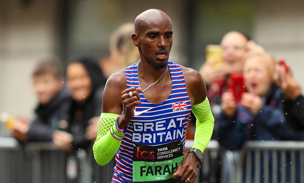 Mo Farah persigue ladrones y recupera su teléfono robado