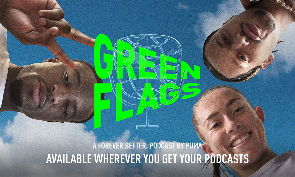 PUMA lanza Green Flags Un podcast para involucrar a la Generación Z en la sostenibilidad