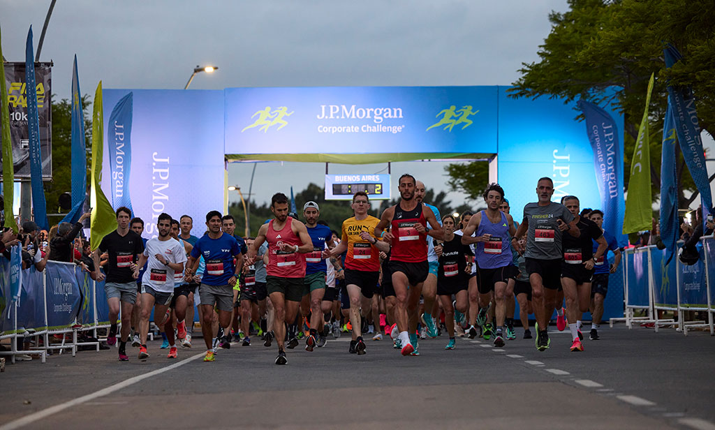 J.P. Morgan Corporate Challenge 2024: Éxito de participación en Buenos Aires