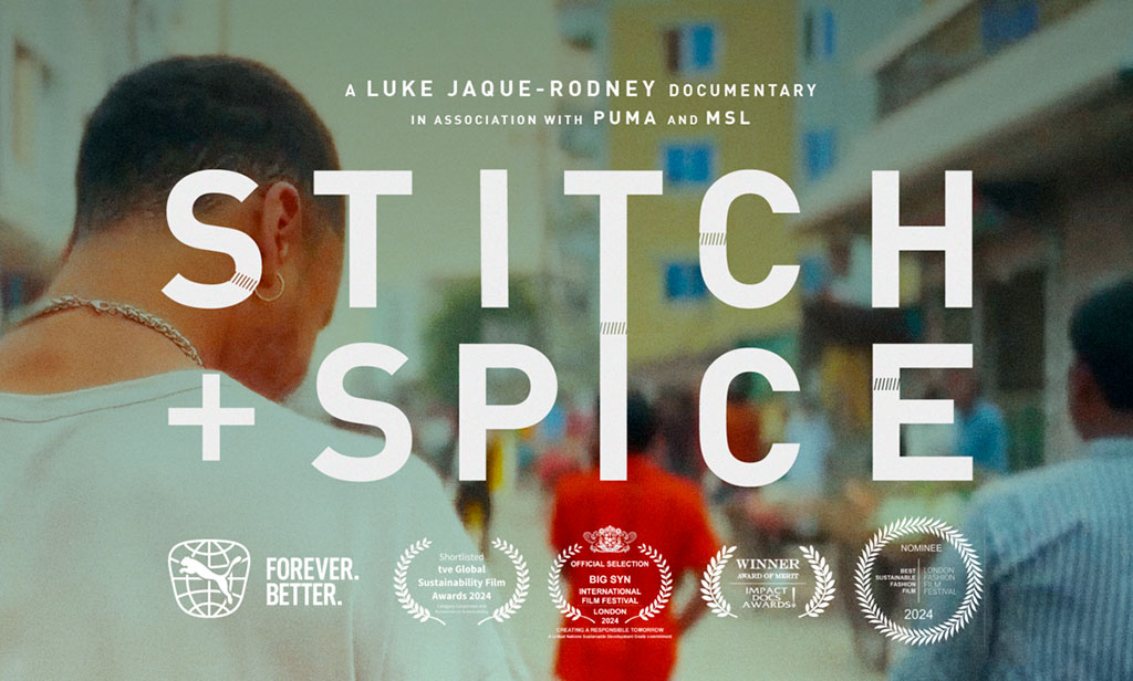 PUMA y su cortometraje 'Stitch + Spice' compiten por el premio de sostenibilidad