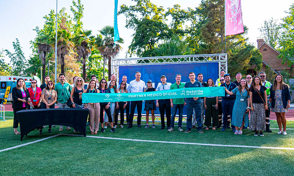 Clínica Alemana revolucionará la seguridad médica en el Maratón de Santiago 2025